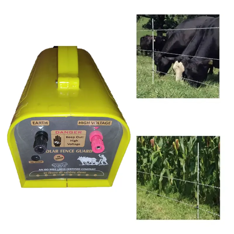 Heavy Duty 12 Kv Solar Energizer For Agricultural Field Usage