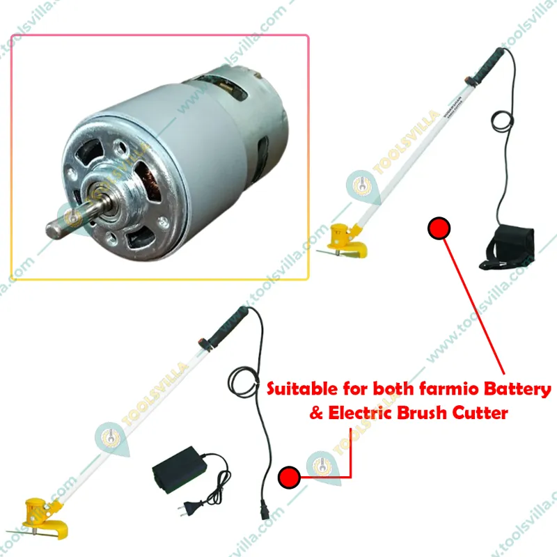 Farmio 12 volt DC/AC Motor for Farmio Electric and Battery Brush Cutter