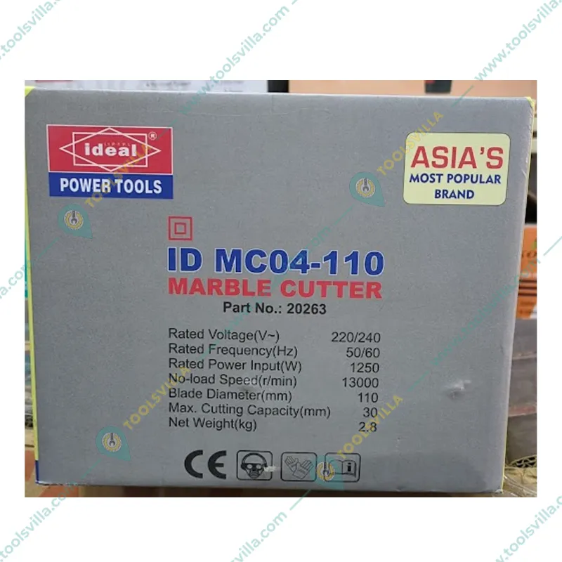 Ideal 110 mm Marble Cutter with 13000 RPM Speed (ID MC04-110)