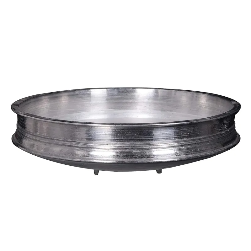 Malabar Aluminum Silver Uruli Cooking Pot, Medium Size