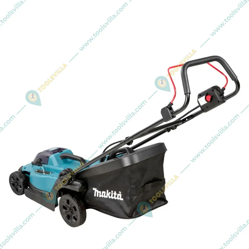 Makita DLM330SM, 13 Inch 18V Li-ion Battery Operated Cordless Lawn Mower With Battery & Charger 
