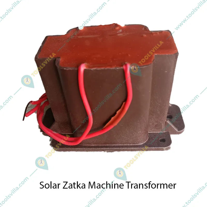  Solar Zatka Machine 13 KV Transformer of 100 Bigha Area 