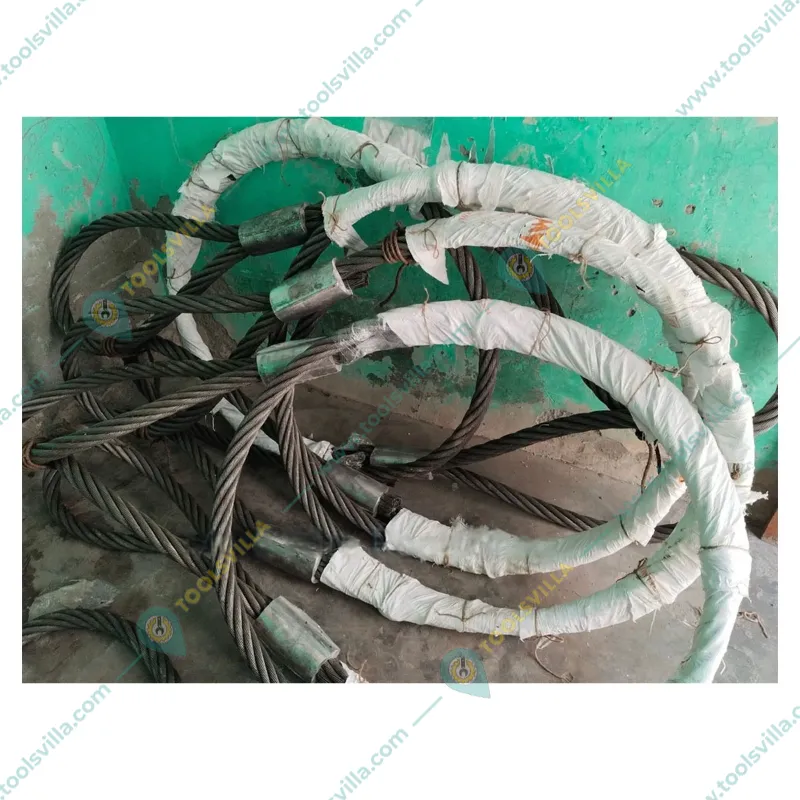 National 13 mm 9 meter Wire Rope Sling For Lifting, Rigging and Material Handling
