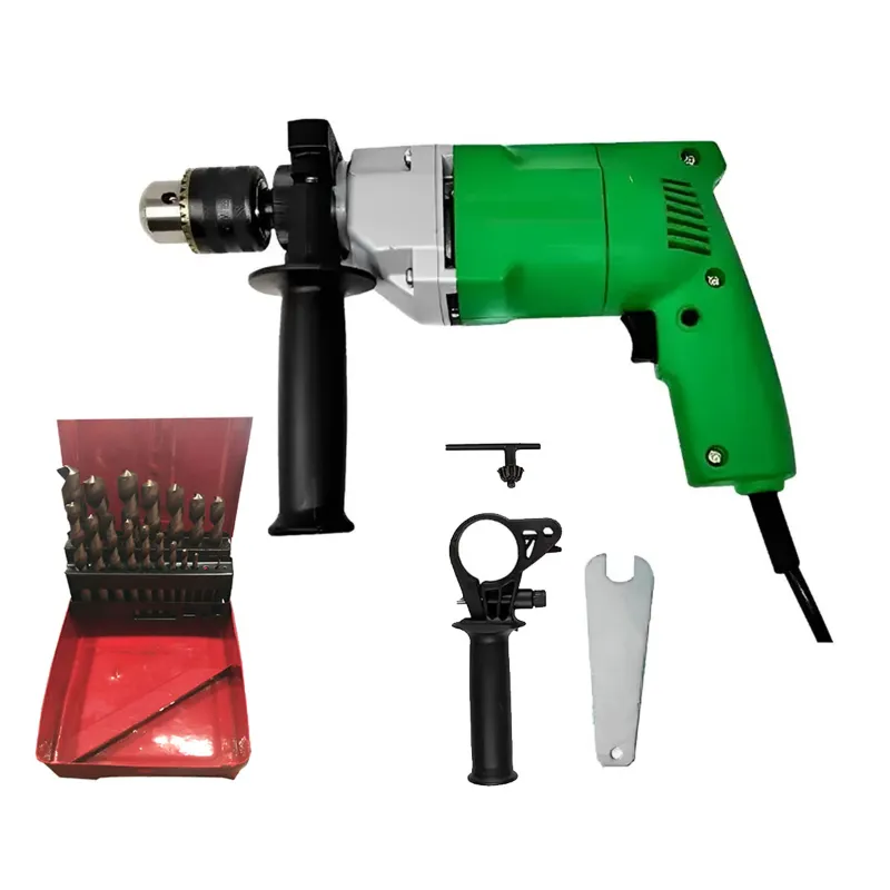 Heavy Duty 13 mm 550 W Impact Drill Machine With Drill Bit Set,1100 RPM