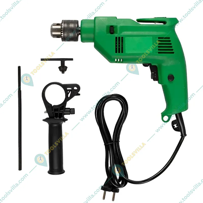 Heavy Duty 13mm, 400W Reverse Forward Electric Rotary Drill With Accessories