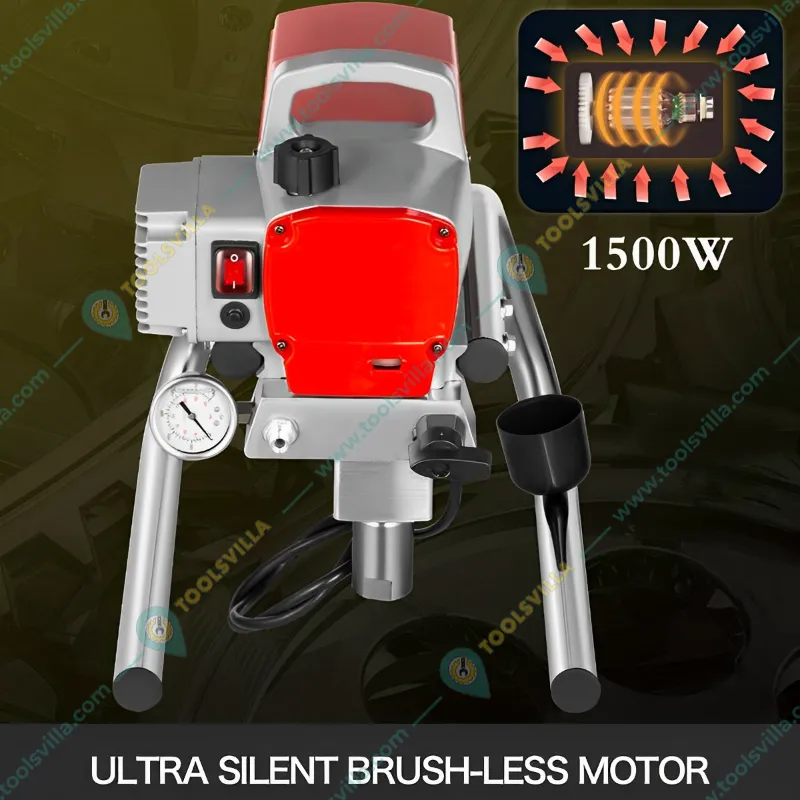 Techno 1.8 Liter Airless Paint Sprayer, 3200 Psi (P-450R)