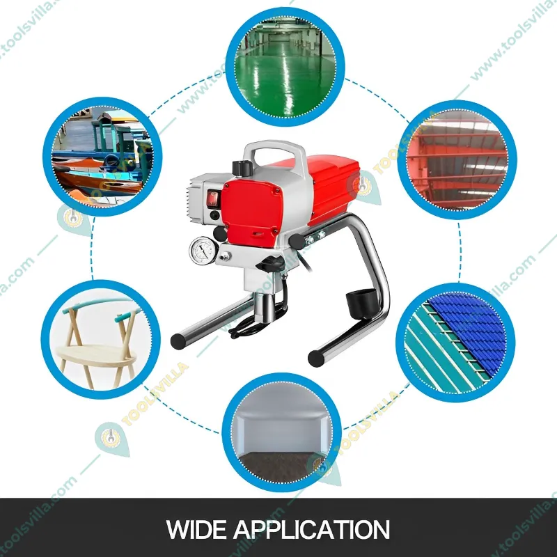 Techno 1.8 Liter Airless Paint Sprayer, 3200 Psi (P-450R)