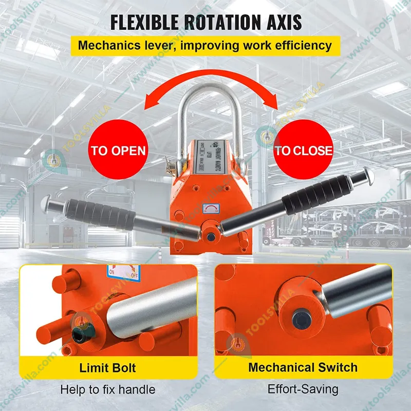 Crossbee 1500 Kg (3306 lbs) Lifting Capacity Magnetic Lifter 