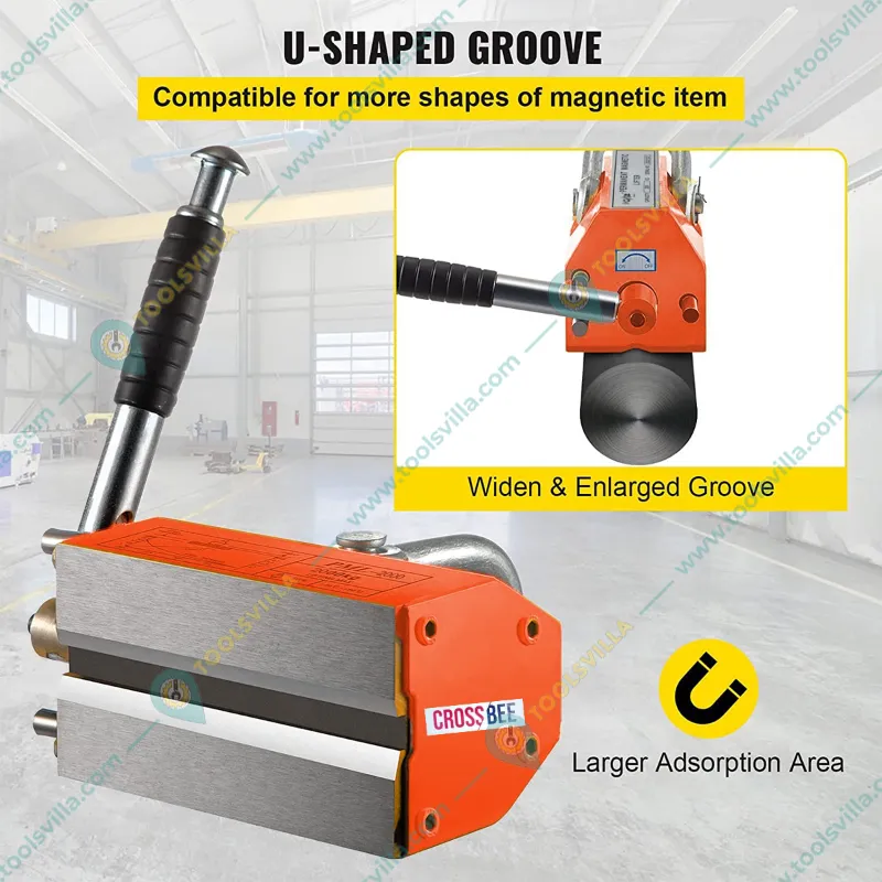 Crossbee 1500 Kg (3306 lbs) Lifting Capacity Magnetic Lifter 