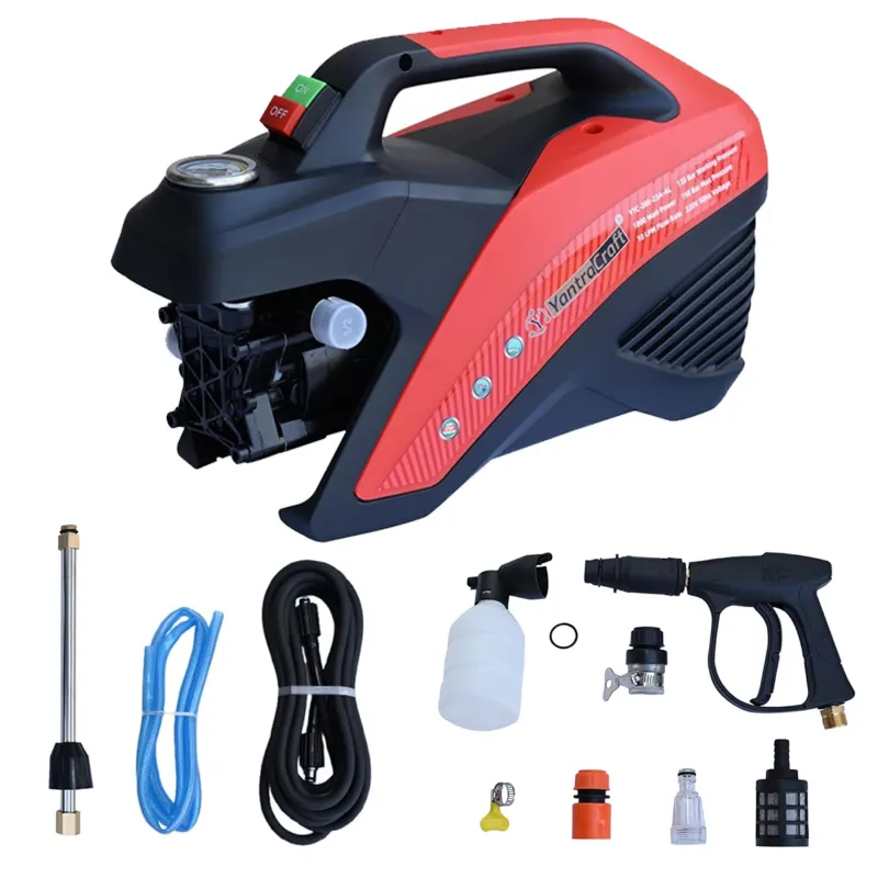 YantraCraft 150 bar, 1800 W, 10 L/Min Flow Rate Portable High-Pressure Washer With 1 year Warranty (YTC-288-23A-AL)