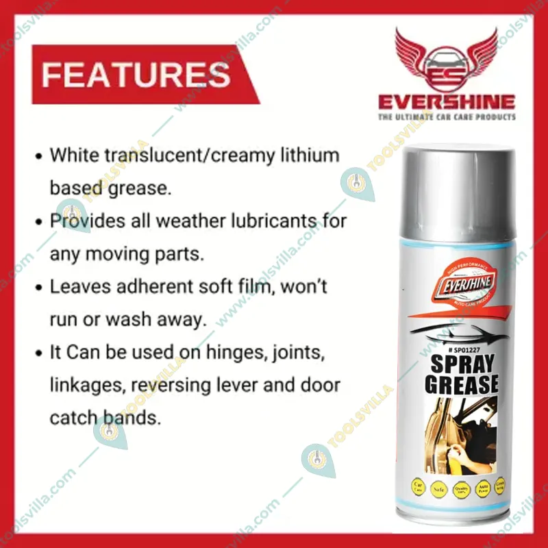 Evershine 150 ml Premium Spray Grease 