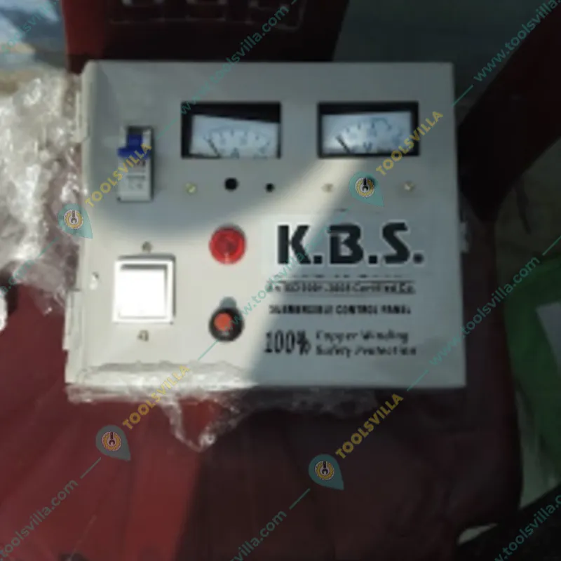 KBS 1.5Hp 18 Stage(3") V3 1Ph Water Cooled Submersible Pump With CP, 60m Submersible Cable, Safety Wire- 1 Year Warranty