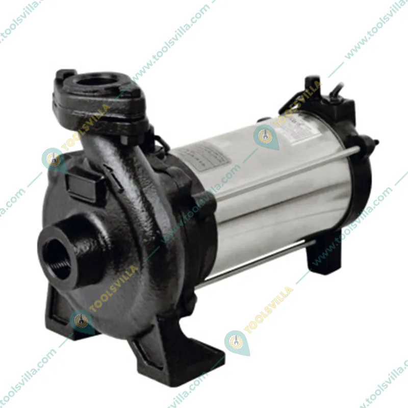 Sharp 1.5Hp Single Phase Openwell Submersible Pump, 36m Max. Head With Starter, One Bend, One Funnel - 1 Year Warranty