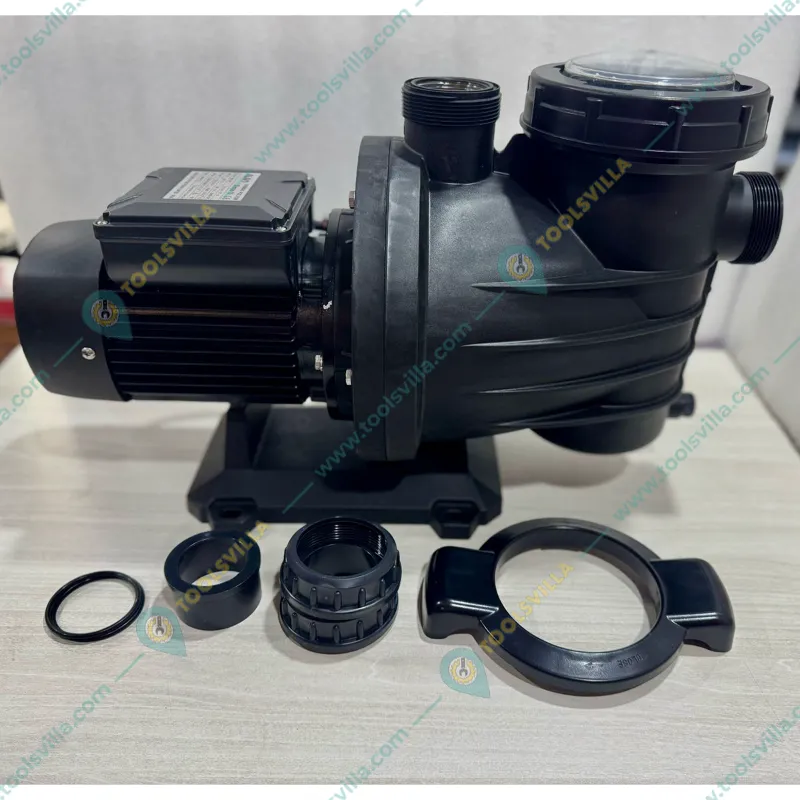 Algo 1.5 Hp Single Phase Swimming Pool Pump, 16m Max. Head, 370LPM, 70x70mm (Simpo-15S) - 1 Year Warranty