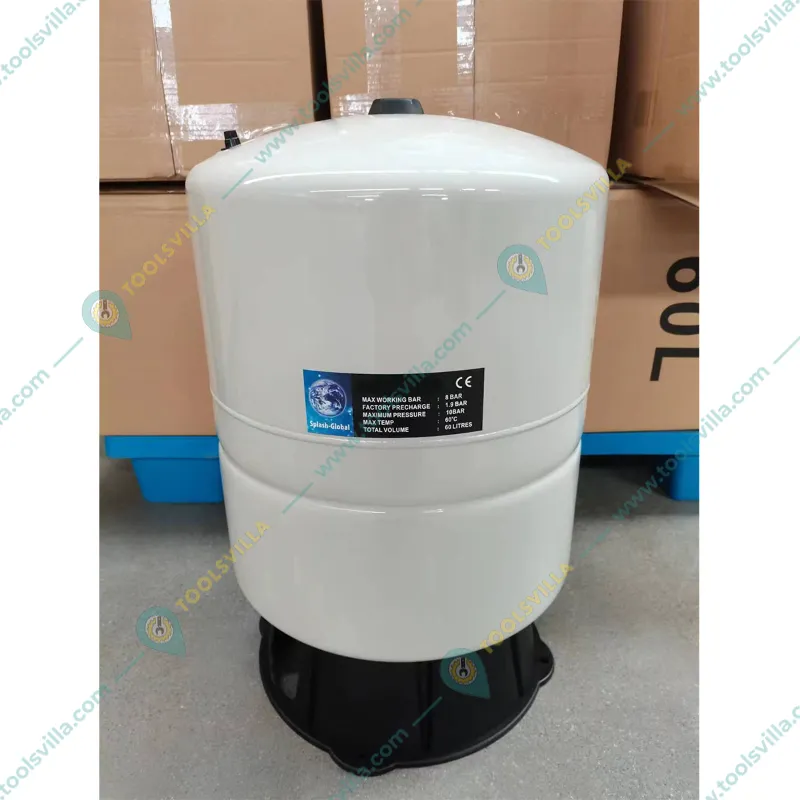 Vanora 1.5 HP 5 Bar 1Ph Copper Winding Booster Pump With 60L Pressure Tank, Suitable For 5-8 Bathrooms - 1 Year Warranty