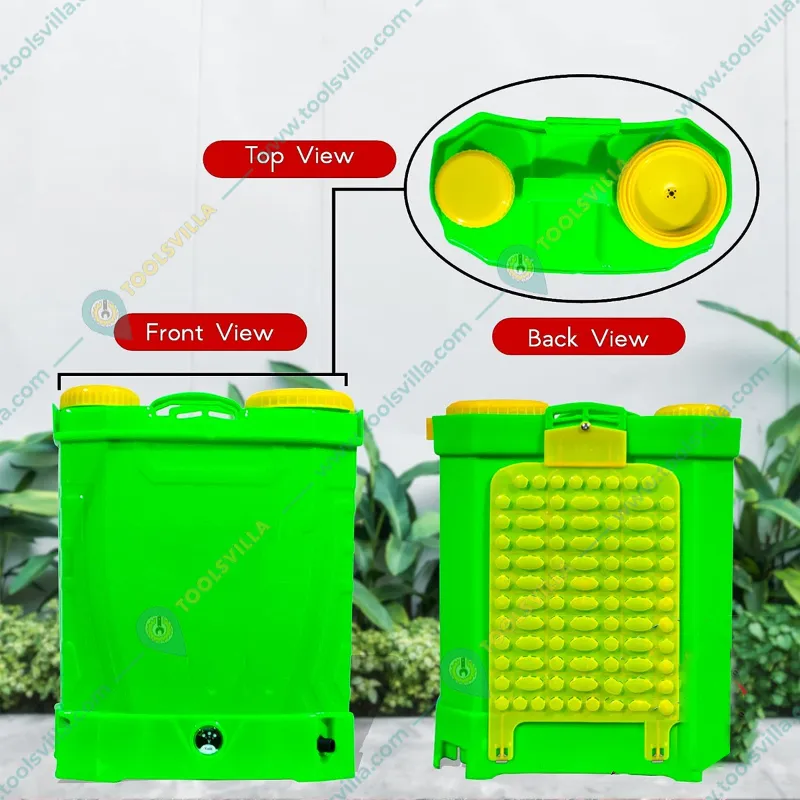 Heavy Duty 20L Double Motor Battery Sprayer With 12V 14 Amp Battery