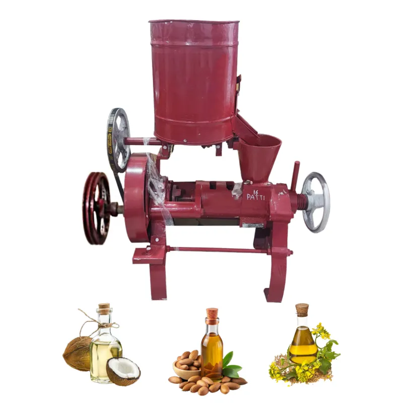 Heavy Duty 16 Patti Oil Seeds Press/Expeller Machine, 20-22 Kg/hr, Without Motor