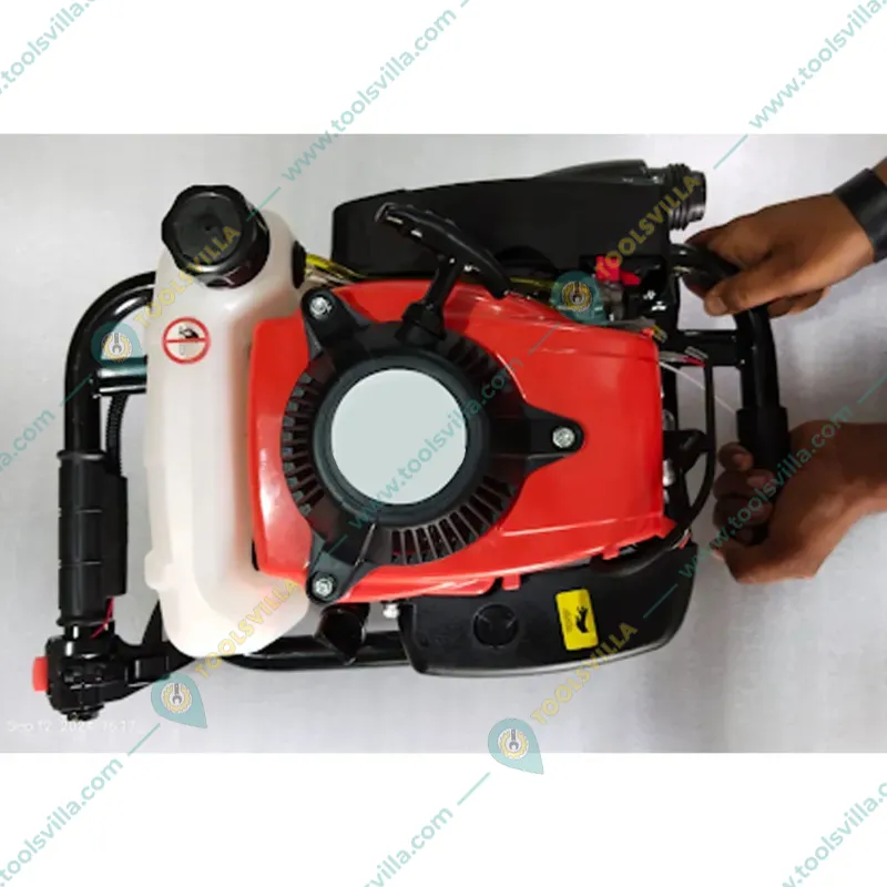 Heavy Duty 4-stroke, 82 CC Earth Auger Machine | Post Hole Digger | Soil Driller with 16 inch Auger Bit