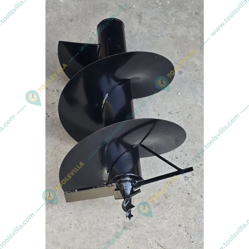 Zeyang 16 Inch Single Spiral Conical Type Auger Bit for 2 Stroke & 4 Stroke Earth Auger, EA-046