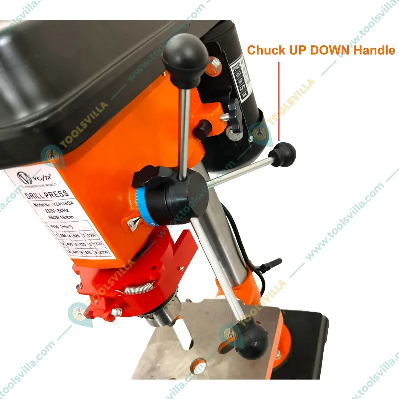 VOLTZ 16 mm 500 Watt Bench Drill Machine with 9 Adjustable Speed and 2350 RPM (VZ4116QA)