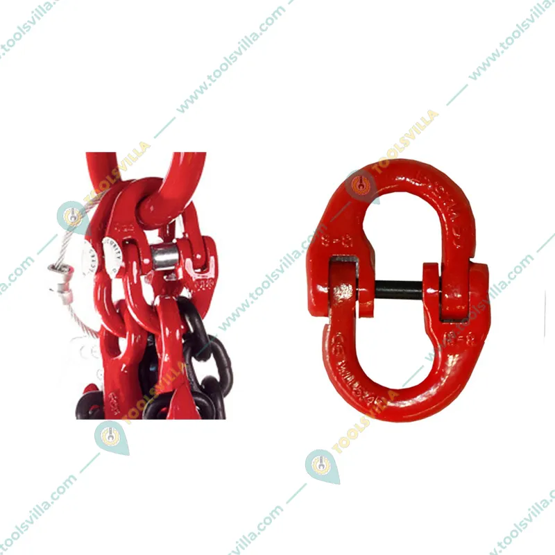 Safelift 16 mm G80 Connecting Link  For Lifting Heavy Loads