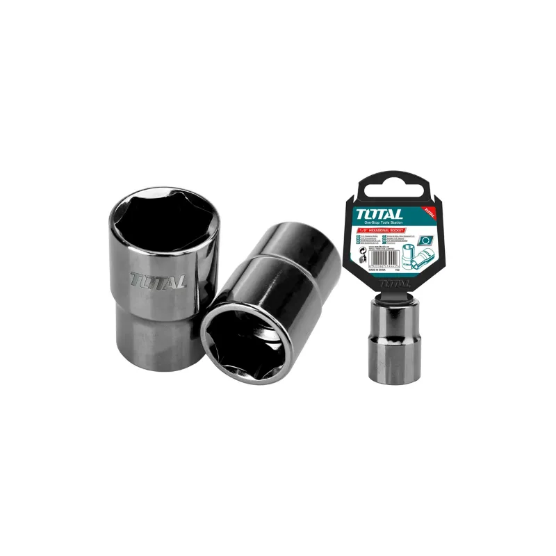 Total 1/2 Inch Drive 16 mm Hexagonal Socket (THTST12161) Pack of 5 