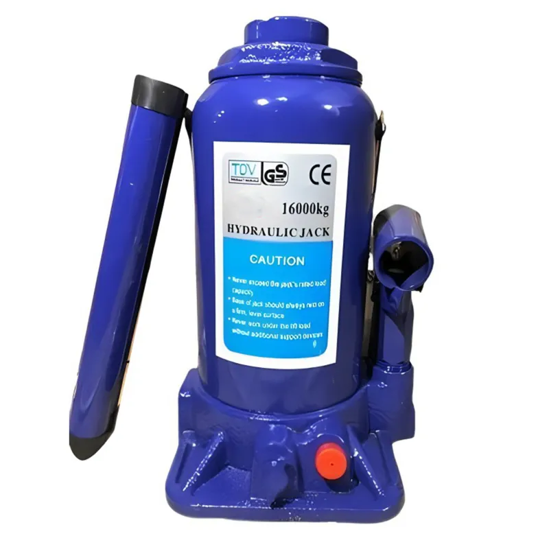 Premium Quality 16 Ton Capacity Hydraulic Bottle Jack for Passenger Cars, Mini Truck, Tractor, Compact SUVs - 425 mm Maximum Lifting Height