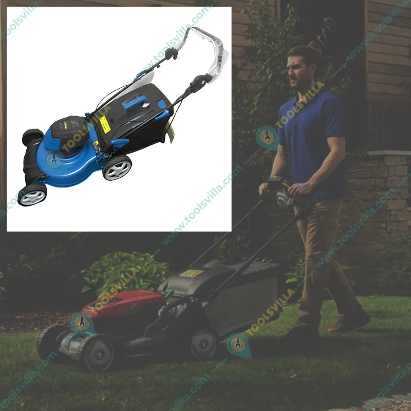 Rico Italy 1800 watt, 18 inch Self Propelled Electric Lawn Mower / Grass Cutter Machine | RI-LMM SHARK 5