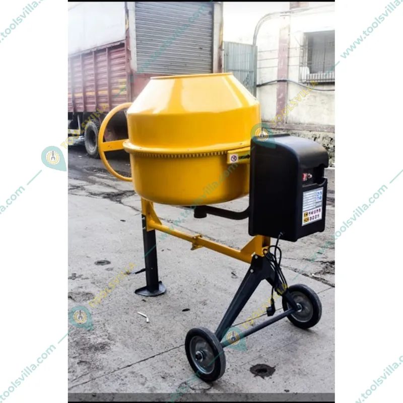 Heavy Duty 200L 800 Watt Steering Type Mini Concrete Mixer