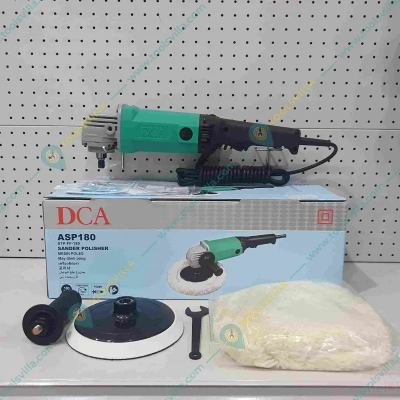 DCA 180 mm 750 W Polisher, 1900-3200 RPM (ASP180)