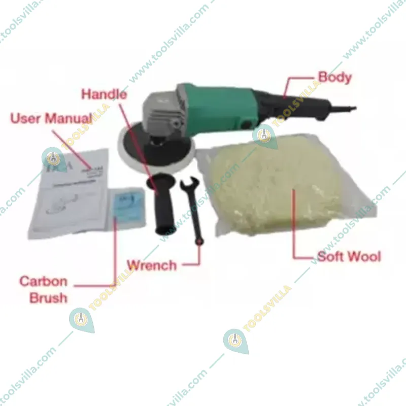 DCA 180 mm 750 W Polisher, 1900-3200 RPM (ASP180)
