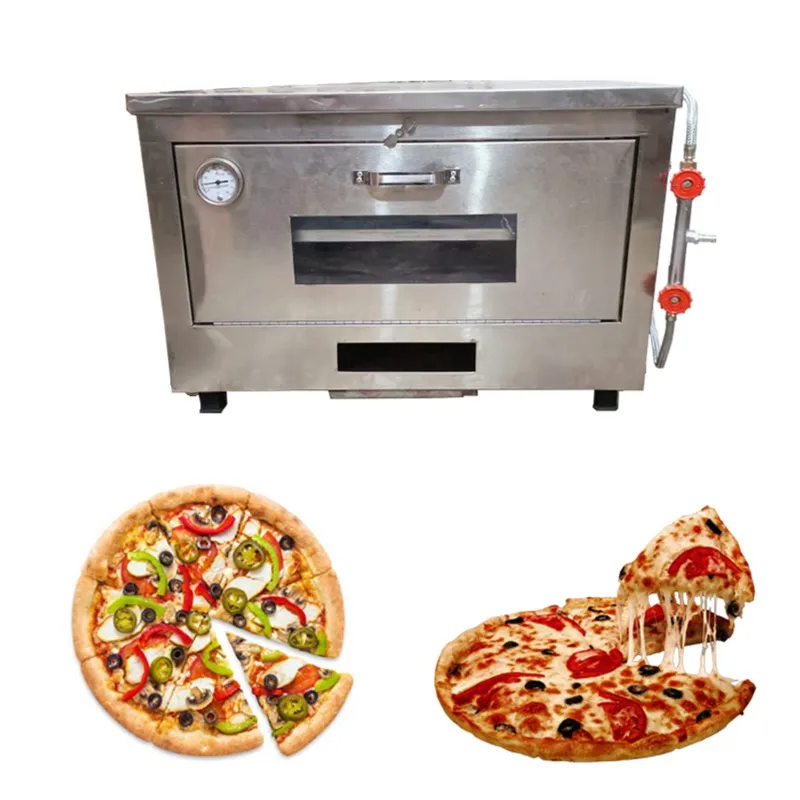 Heavy Duty Indian 20 x 20 Inch Gas Operated Pizza Oven, 8 Pizza