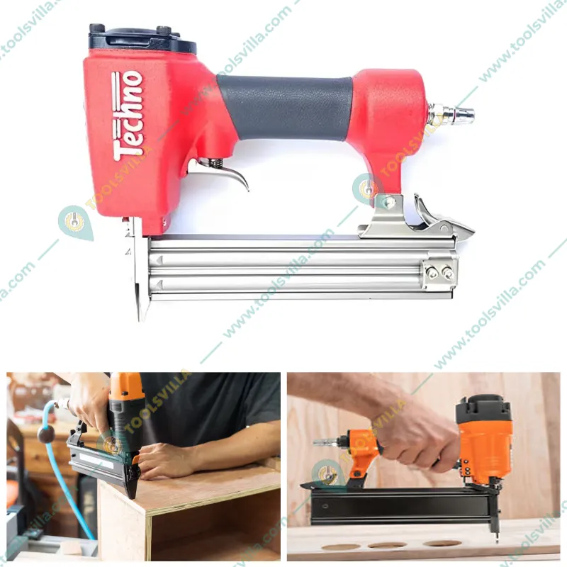 Techno 1/4" 18 Gauge 8.3 Bar Working pressure and 0.8 SCFM Brad Nailer (F30D)