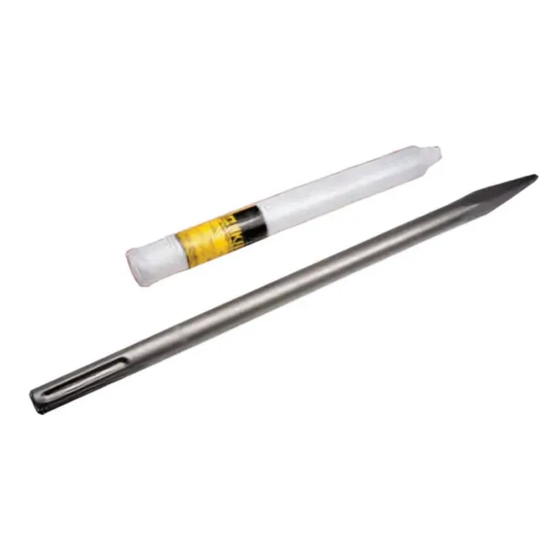 Akari 18x600 mm 5 Pcs Pointed Chisel for 1500 Watt Demolition Hammer(CH-15)