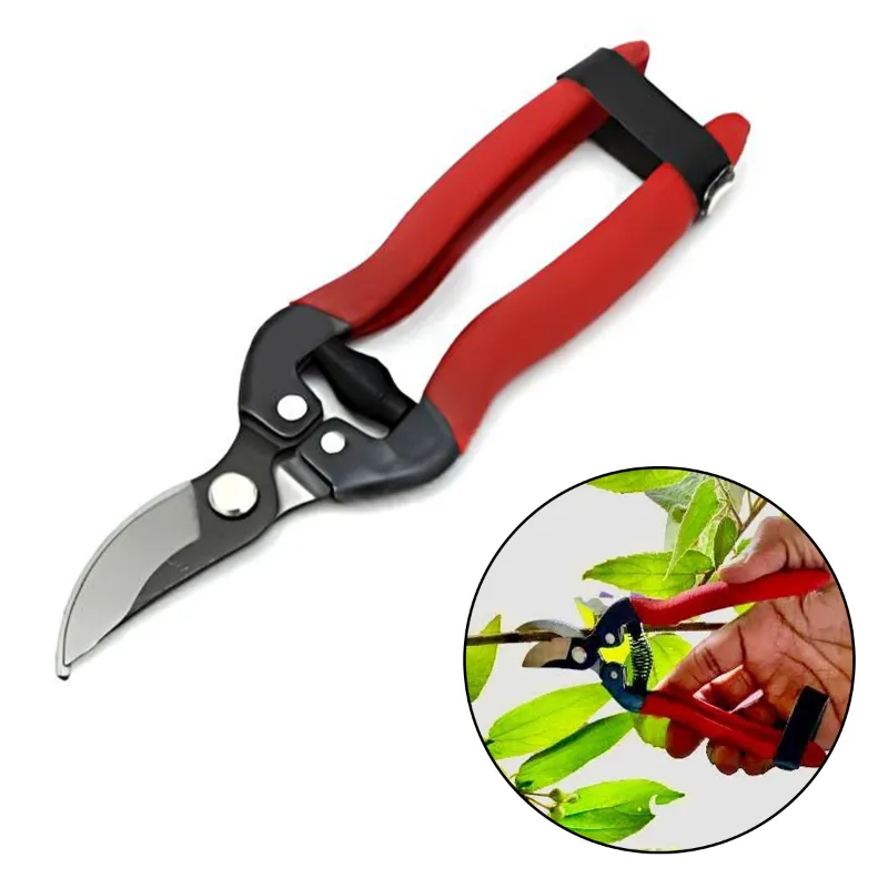 Heavy Duty Professional Bypass Hand Pruner Sharp Blade Branch Cutter of 18mm Cutting Diameter