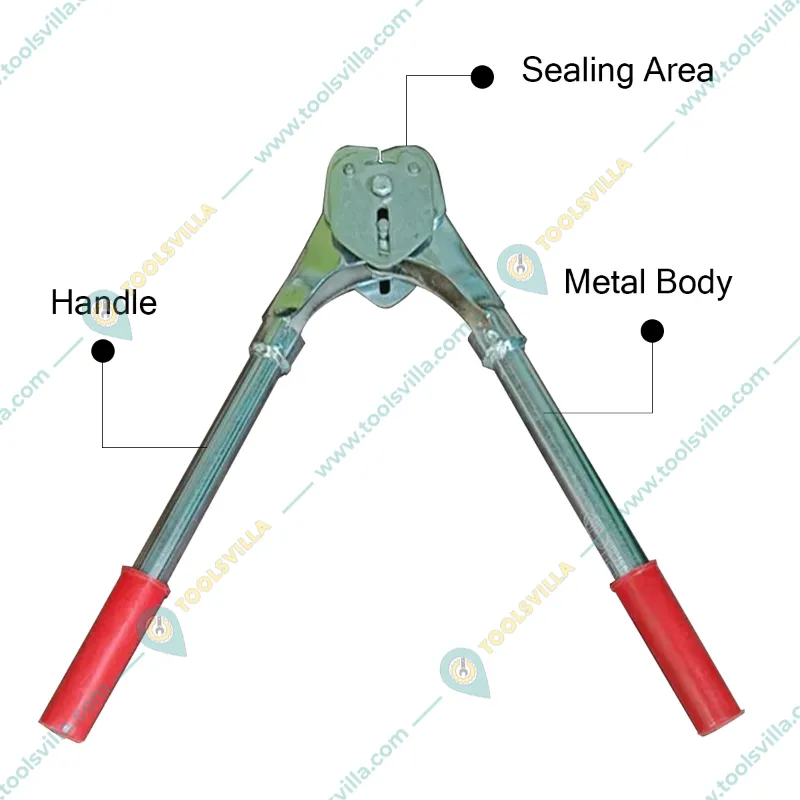 19 mm Metal Body Type Manual Plastic Strap Sealer Machine