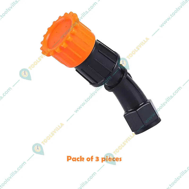 Premium Quality 1 Face Nozzle with 4 Holes for Battery Sprayer(Pack-3 pieces)