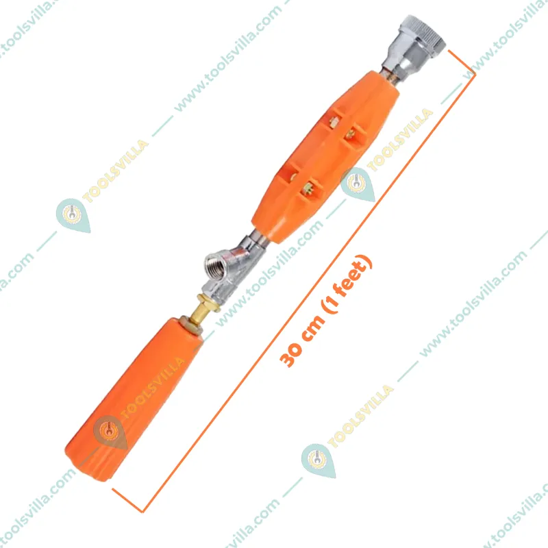 Heavy Duty 30cm (1 Feet) Straight High Pressure Apple Master Gun for Power Sprayer & Battery Sprayer(Pack-5 Pieces)