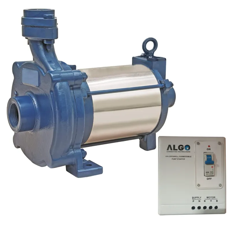 Algo 1 HP 1Phase HORA+ Series Openwell Submersible Pump With Control Panel 32x25mm - 1 Year Warranty (HPS-7/10S)