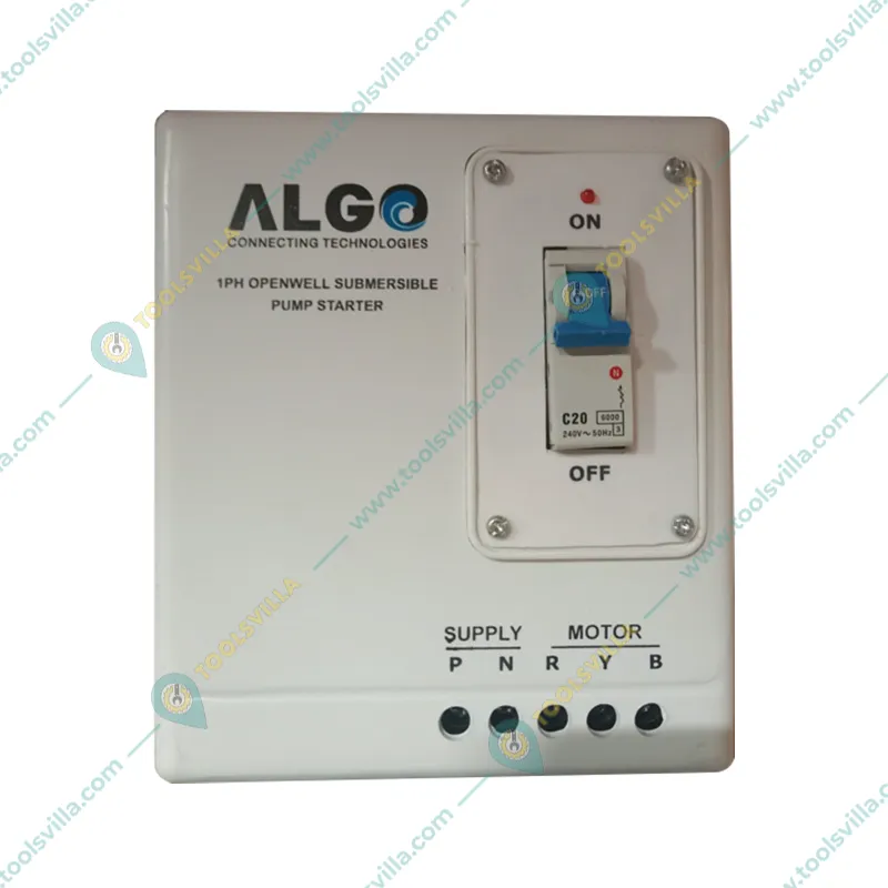 Algo 1 HP 1Phase HORA+ Series Openwell Submersible Pump With Control Panel 32x25mm - 1 Year Warranty (HPS-7/10S)
