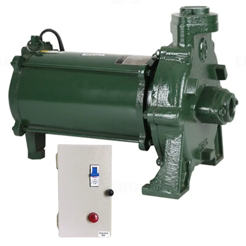 CRI 1 Hp Single Phase Openwell Submersible Pump With Control Panel, 32m Head, ISI Marked (CSS 3H) - 1 Year Warranty