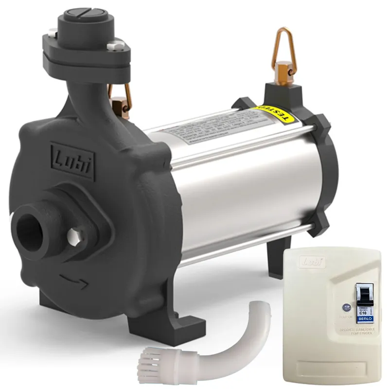 Lubi 1Hp Single Phase Openwell Submersible Pumpset With Controller, 26m Max. Head, 25X25mm (OCEAN100) - 1 Year Warranty