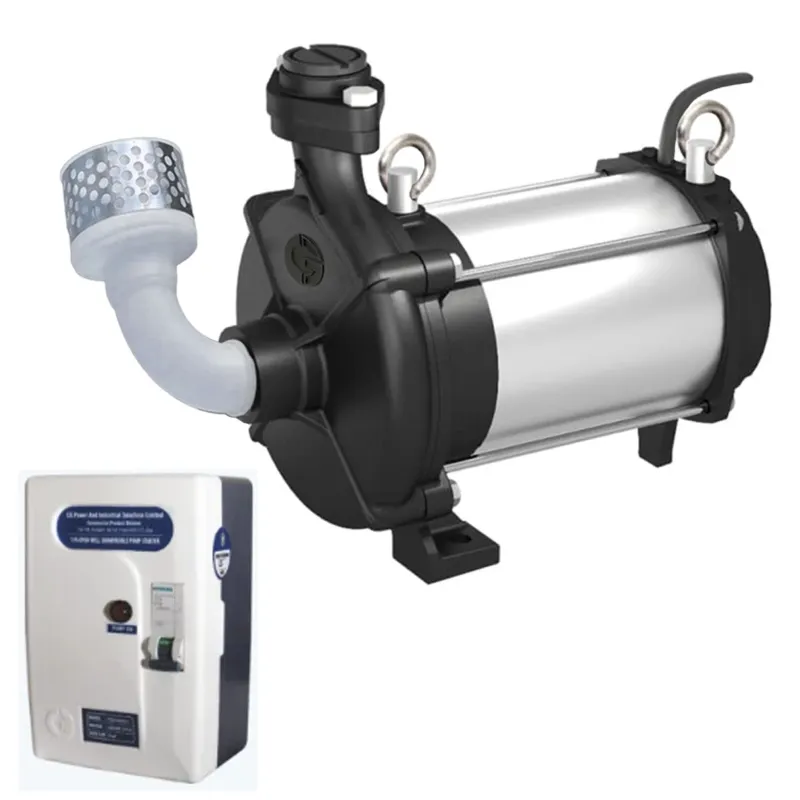 CG Power 1 HP 1Phase Copper Wiring Open Well Pump With Control Panel, 28m Head (CGDOW1080Z30) - 1 Year Warranty