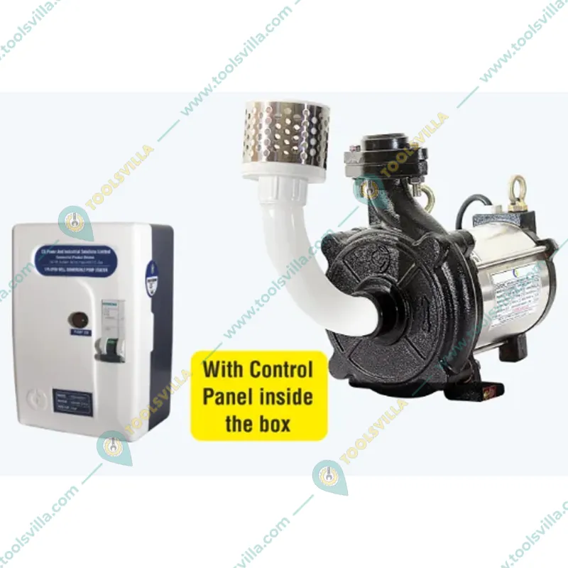 CG Power 1 HP 1Phase Copper Wiring Open Well Pump With Control Panel, 28m Head (CGDOW1080Z30) - 1 Year Warranty