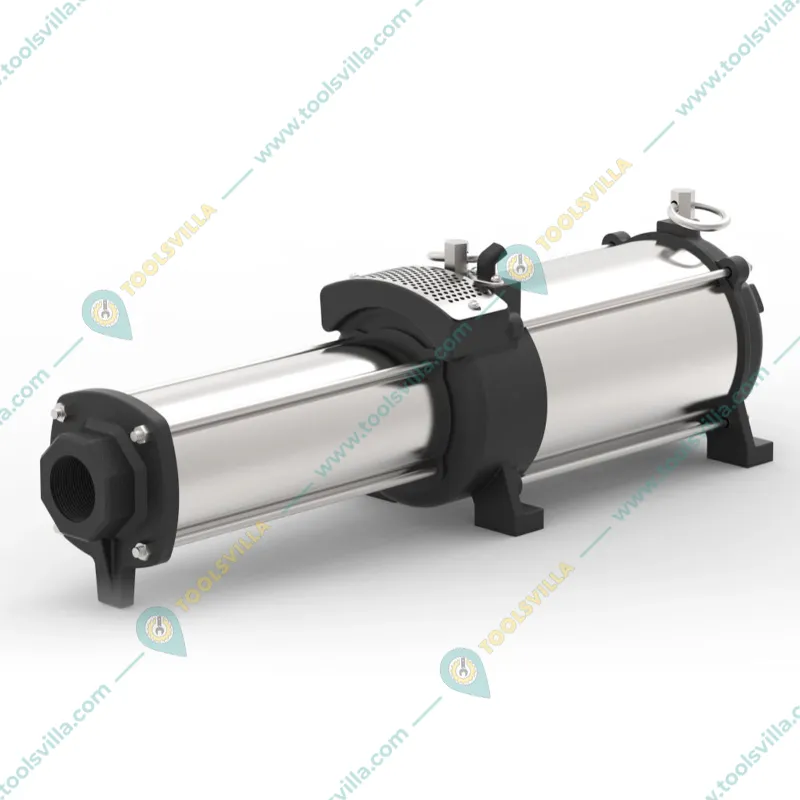 Lubi 1 Hp 1Phase VERTICAL & HORIZONTAL Openwell Pump With Controller, 55m Max. Head, 32mm (LHMS-110/7) - 1 Year Warranty