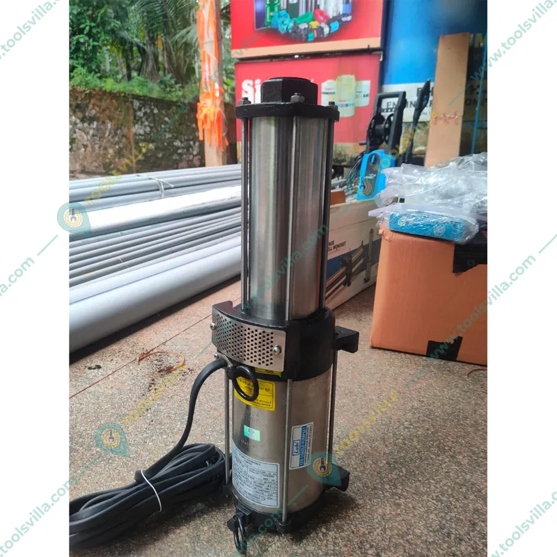 Lubi 1 Hp 1Phase VERTICAL & HORIZONTAL Openwell Pump With Controller, 55m Max. Head, 32mm (LHMS-110/7) - 1 Year Warranty