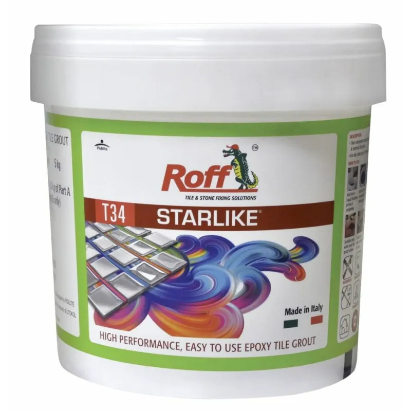 Pidilite 1kg Jet Black Roff Starlike T34 Epoxy Grout