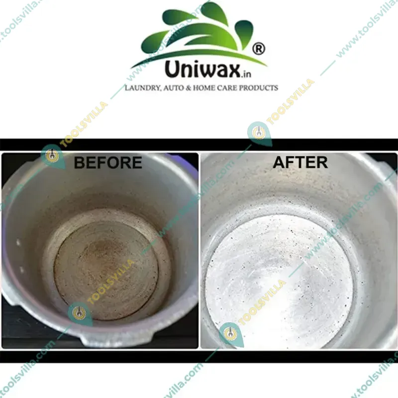 Uniwax 1L Aluminium Cleaner and Restorer To Remove Grease, Dirt and Tough Stains