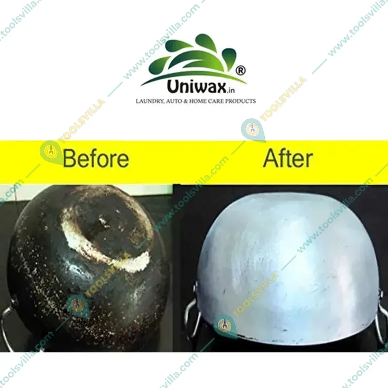 Uniwax 1L Aluminium Cleaner and Restorer To Remove Grease, Dirt and Tough Stains