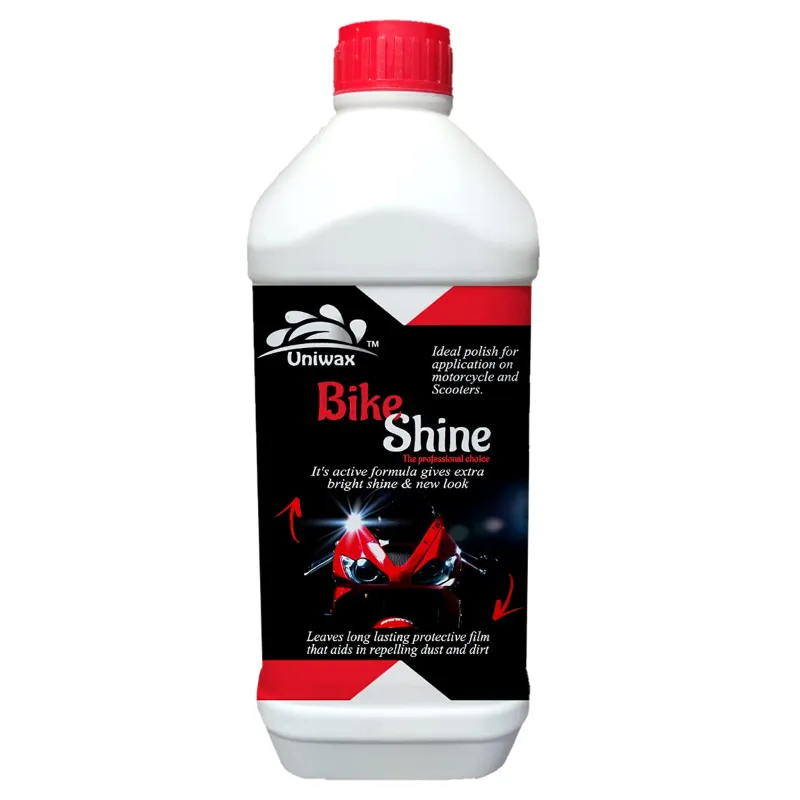 Uniwax 1L Bike Shine Instant Polisher Ideal for Application on Motorcycle & Scooters